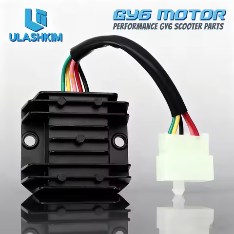 Motorcycle scooter voltage regulator rectifier GY6 125cc scooter 5-wire voltage regulator silicon vo
