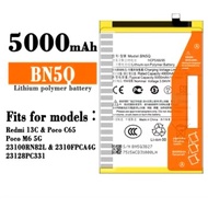 REDMI BN5Q BATTERY （13c 4g/5g ，poco C65,M6 5G）
