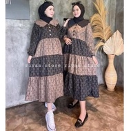 GAMIS MIDI DRES KEKINIAN / GAMIS MIDI DRES RAYON PREMIUM / HOME DRES