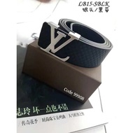 [ Ready Stock ]New Men Belt Luxury LV Belt Leather Belts for Business Men Long Top Qualitykm5