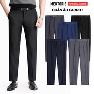 MENTORIS Carrot Men's Trousers, Men's Casual Pants with Elegant Form, Thick Stretch Fabric MTR01C