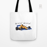 Bag Tote Bag Canvas Lord Norris DrivinB DrivinBu F1 Keko