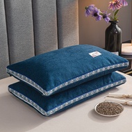 Pure Buckwheat Shell Pillow Cervical Protection Hard Pillow Core Single Buckwheat Skin Help Sleep Bu