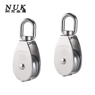 Source 304 Stainless Steel Pulley Single Pulley Double Pulley Lifting Pulley Lifting Pulley Marine L