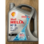 Shell Helix HX8 0W20 Fully Synthetic Engine Oil (4L) 0W20 **ORIGINAL**ONLY IN SARAWAK**
