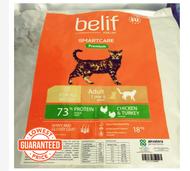 Belif Premium Cat Food Chicken & Turkey - 18kg