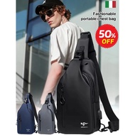 Women's body bag Oxford cloth bag Men's body bag Oxford cloth bag