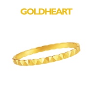 Goldheart 916 Gold Geometric Bangle