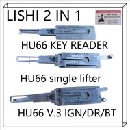 2026 NEW 2 IN 1 LISHI LOCKSMTH TOOL HU66 KEY READER HU66 signal lifter HU66 V.3  IGN/DR/BT TOOL