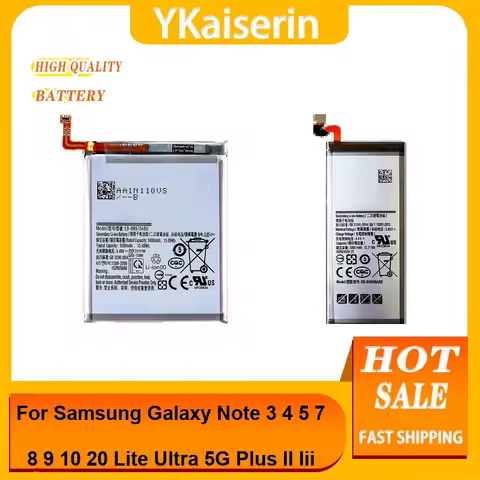 EB-BN950ABE EB-BN965ABU B800BE B800BC Phone Battery For Samsung Galaxy Note 3 4 5 7 8 9 10 20 Lite U