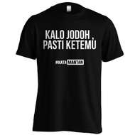 MANTAN WORDS T-SHIRT - C06 - DON'T GET YOUR SOULMATE - BLACK XXXL OTONT