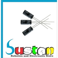 10UF 50V CAPACITOR ELCO CAPACITOR 10 MICRO CAPACITOR 50VOLT ALUMINUM