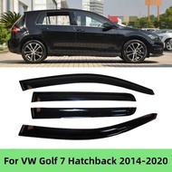 Car Styling Accessories Visor Deflector Window Rain Grd Cover For VW Golf 7 Hatchback 2014- 2019 202