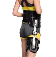 HKJD Articulated Hip Abduction Support Brace Post Surgery Orthopedic Hip Joint Brace for Sciatica Pa