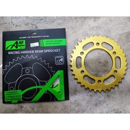 AJI RACING 415 Y15ZR FZ150 Y16ZR HARDEN SPROCKET SPOCKET 37T 38T 39T 40T 41T 42T 43T SPOKET HEAVY DU