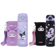 THERMOS Coolomi JNR-500 Lightweight Flask _ F4021 Cold Storage Bottle 2 Use Top Lid Cartoon Children