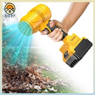 SUERHD Turbo Blower Air Blower, Cordless Brushless Electric Cordless Leaf Blower,  Handheld High Spe