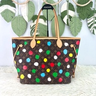 LV 限量款✨草間彌生聯名款NeverFull MM Size