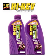 HI-REV 2T 400 SUPER RACING API TB MINYAK HITAM 100% ORIGINAL HIREV 1L-TOSAKAN95