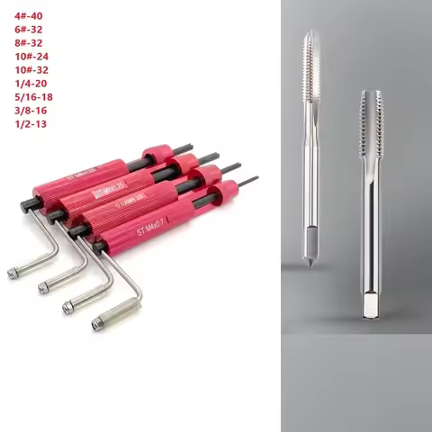 Thread Repair Insert Helicoil Car Pro Coil Tool Car Repair Tool Point Straight Fluted Screw Thread H