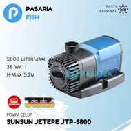SUNSUN JETEPE JTP 5800 / JTP5800 ORI Pompa Celup Kolam Ikan Rendah / H