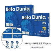 WORLD BALL B5 70gsm HVS Paper - Photocopy Printing Paper