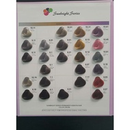 SUNBRIGHT SERIES Hair Color Chart