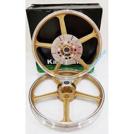 [ KAWASAKI ] SPORT RIM AR80 KAWASAKI SPORTRIM 1.4 X 18 COMPLETE SET Y-TEQ YTEQ