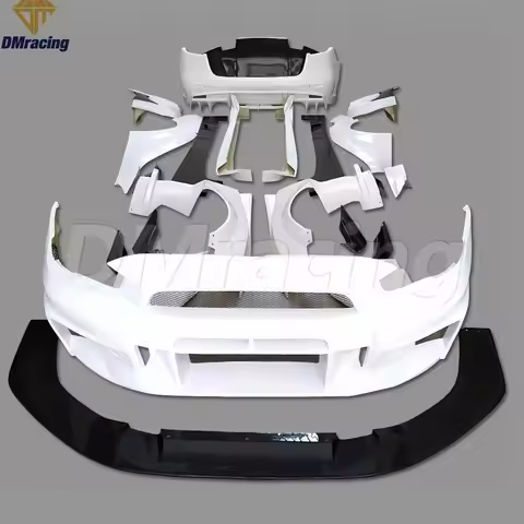 FIBER GLASS WIDE BUMPER BODY KIT for MITSUBISHI LANCER EVOLUTION EVO X EVO 10 2008-2015