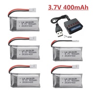 ♥3.7V 400mAh 35C Lipo Battery and Battery charger for X4 H107 H31 KY101 E33C E33 U816A V252 H6C ht