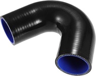 QUARKZMAN Car Coupling Silicone Hose 51 mm 2.01 Inch Inner Diameter 135 Degrees Black