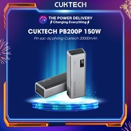 Pin sạc dự phòng Cuktech 150W PB200P 20000mAh Type C Max 120W PD 100W PPS 5A Mi Turbro charger 120W