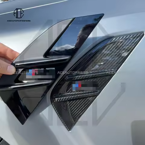 FOR BMW M3 M4 G80/G81/G82/G83 DRY Carbon Fiber Fender Vents Body Kit