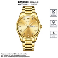 Men Watch Men's Gold Watch OLEVS5563 Genuine Men's Brand Watch Stainless Steel Strap Luxury Diamond 