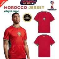 Morocco Jersey World Cup 2026 Jersi Morocco Home Jersey Hakimi Maroc Players Issue [READY STOCK]