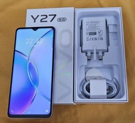 行貨Vivo Y27 5G手機(6 GB+128GB) (雙卡,指紋解鎖,NFC,快速充電)