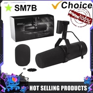 SM7B Cardioid Dynamic Microphone Sm7b Studio Selectable Frequency Response Mic for Live Stage Record