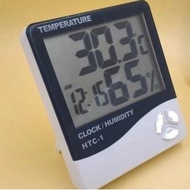 Quality Hygrometer HTC-1 Digital Room Thermometer Indoor Thermometer Clock !!