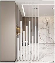 Slats Room Divider, Tall Floor to Ceiling Privacy Screen for Bathroom, Daycare, Studio Apartment, Ro