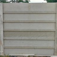 Pagar beton panel GRC 5 susun tinggi 2 meter