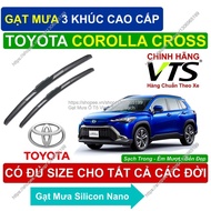 High-end 3-section wiper/ VTS windshield wiper for Toyota Corolla Cross/ bag Toyota Corolla Cross wi