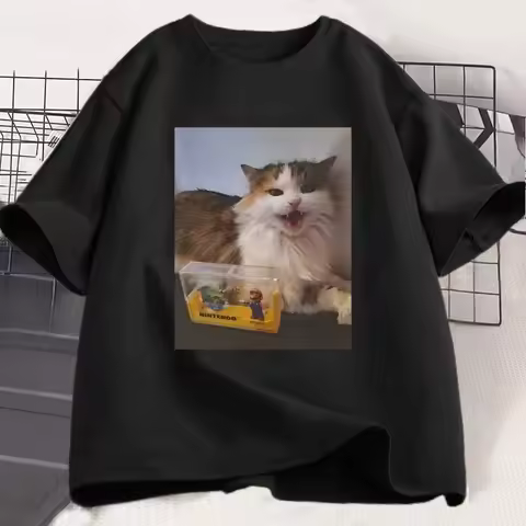 Forsaken Skin 007n7 Love Cat T Shirt Men Women Game Cosplay Tshirt Funny Graphic Tees Cotton Short S