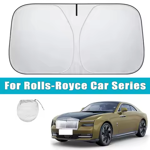 Car Windshield Sunshades Cover for Rolls-Royce Phantom Ghost Cullinan Wraith Dawn Silver-Spirit Sun 