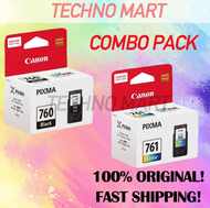 [Local Stock] COMBO PACK PG-760 Black CL-761 Color Canon Ink for Printer TS5370 PG760 PG 760 CL761 7