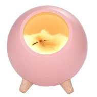 HAPPY TIME-Night Light Touch Atmosphere Lights Cute Little Pet USB Charging Kitten Bed Cat House