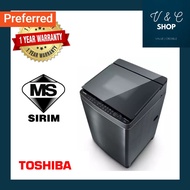 TOSHIBA WASHING MACHINE 16KG SDD INVERTER AW-DG1700WM-洗衣机-[Own Lorry Delivery Only Klang Valley]