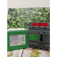 Mccb breaker Schneider ezc100n 4p 20a EZC100N4020 20 a 4 pole 4 pole 4 pole