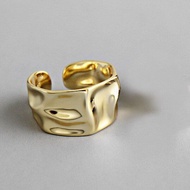 วินเทจสีเงินโลหะพังก์จดหมายเปิดแหวนออกแบบแหวนนิ้วสำหรับผู้หญิงผู้ชายพรรคเครื่องประดับของขวัญ