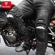 Universal Motorcycle winter protective gear Riding plus velvet warm leggings knee pads elbow pads Windshield protective gear Knee Shin Protection