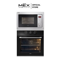 MEX Set MM625BX+VRM9752X เตาอบไมโครเวฟและเตาอบไฟฟ้ามัลติฟังก์ชั่น ขนาด 60 ซม. (ชนิดติดตั้งในเฟอร์นิเ